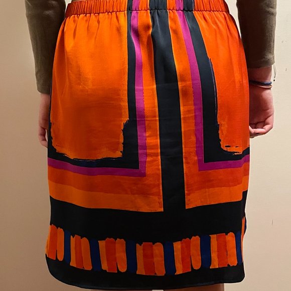 Ann Taylor Geometrical print skirt - Picture 2 of 5